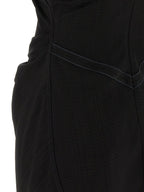 Victoria Beckham Gathered Waist Mini Dress
