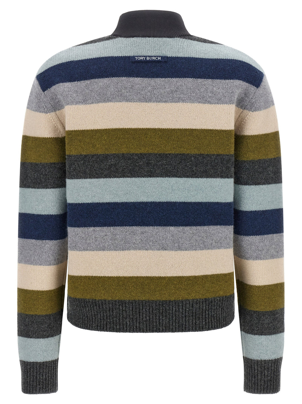 Tory Burch Striped Wool Sweater