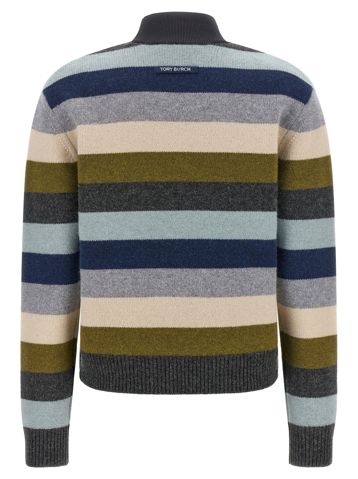 Tory Burch Striped Wool Sweater