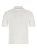 Tory Burch Pointelle Viscose Polo Shirt