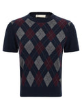 Tory Burch Argyle Sweater
