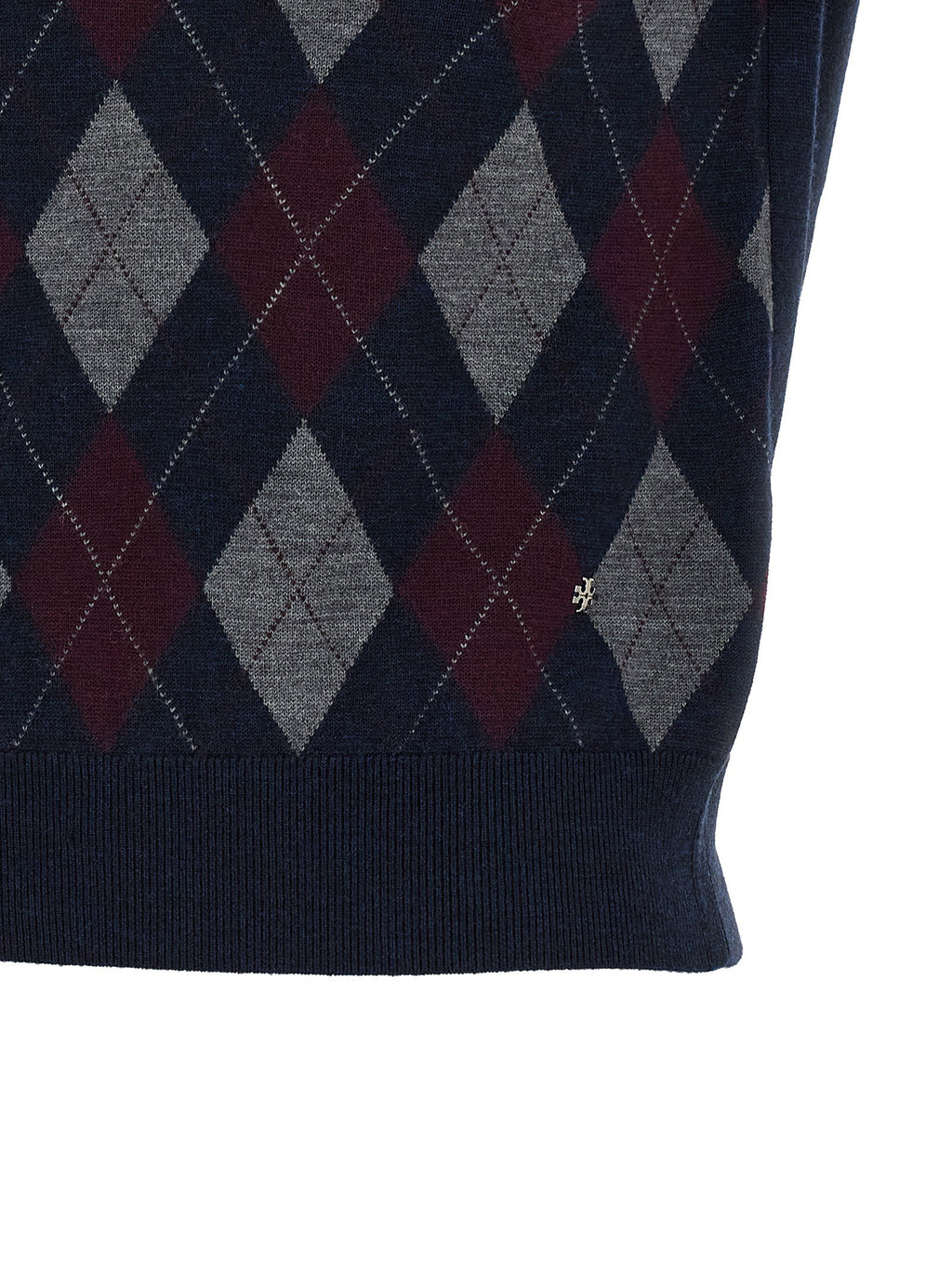Tory Burch Argyle Sweater