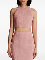 بلوزة محبوكة من Balmain PB Labyrinth