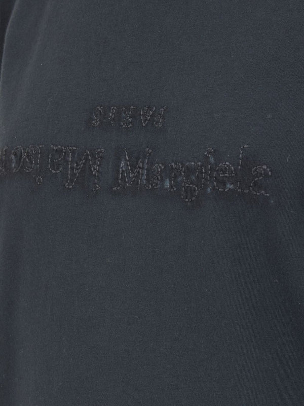 Maison Margiela Logo-embroidered cotton T-shirt