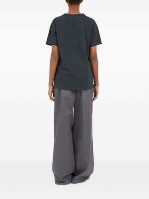 Maison Margiela Logo-embroidered cotton T-shirt