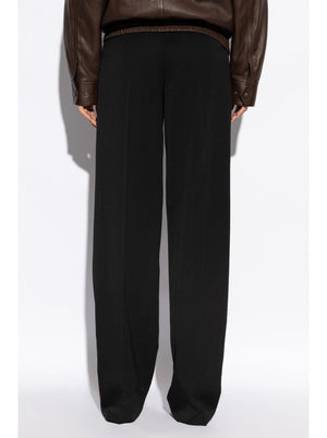 Saint Laurent grain de poudre wool trousers