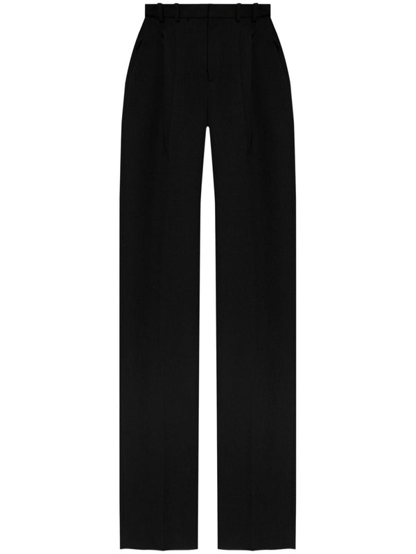 Saint Laurent grain de poudre wool trousers