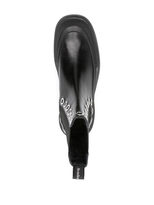 Alexander McQueen Chelsea Boots With Eyelets