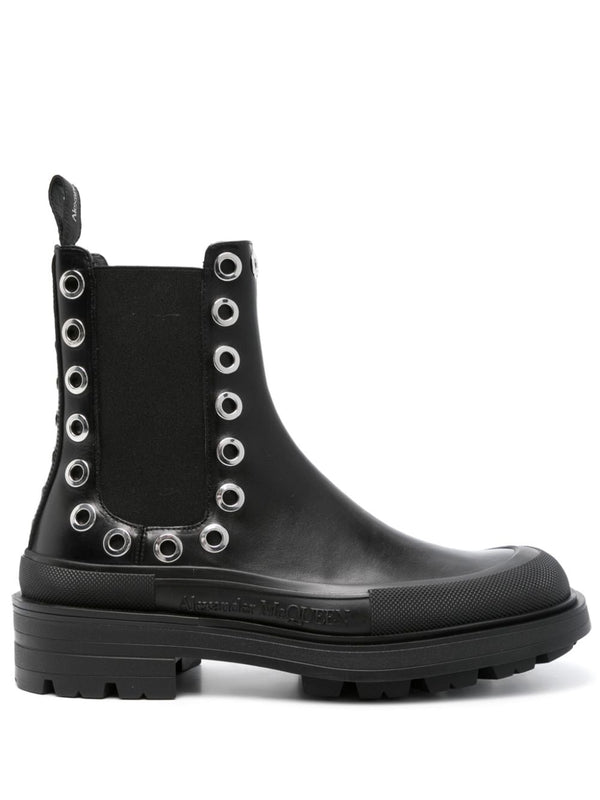 Alexander McQueen Chelsea Boots With Eyelets