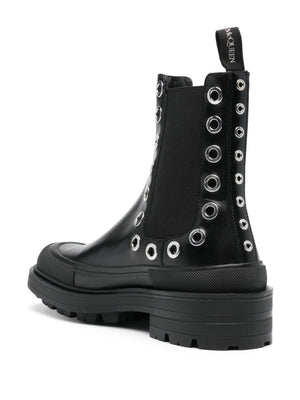 Alexander McQueen Chelsea Boots With Eyelets