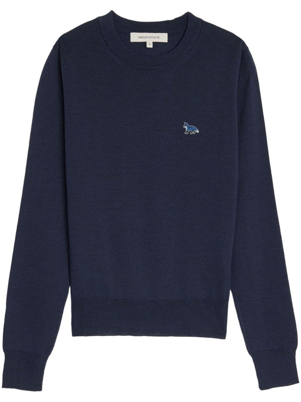 Maison Kitsuné W Baby Fox Patch Regular Jumper