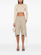 كارديغان قصير من تصميم Versace Barocco Lurex