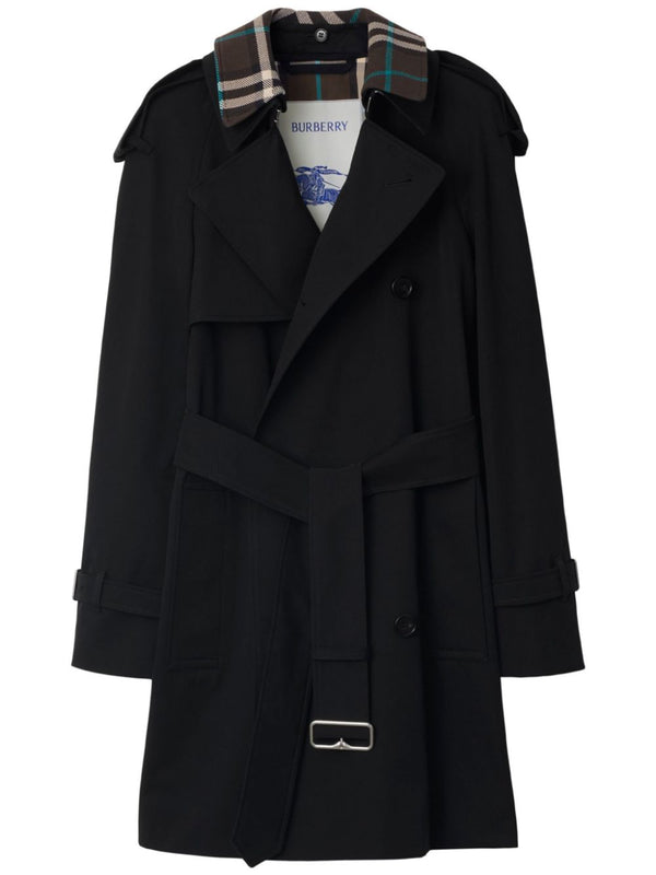 Burberry detachable-collar trench coat