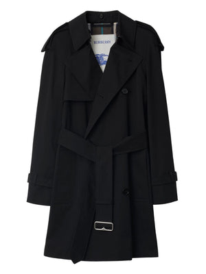 Burberry detachable-collar trench coat