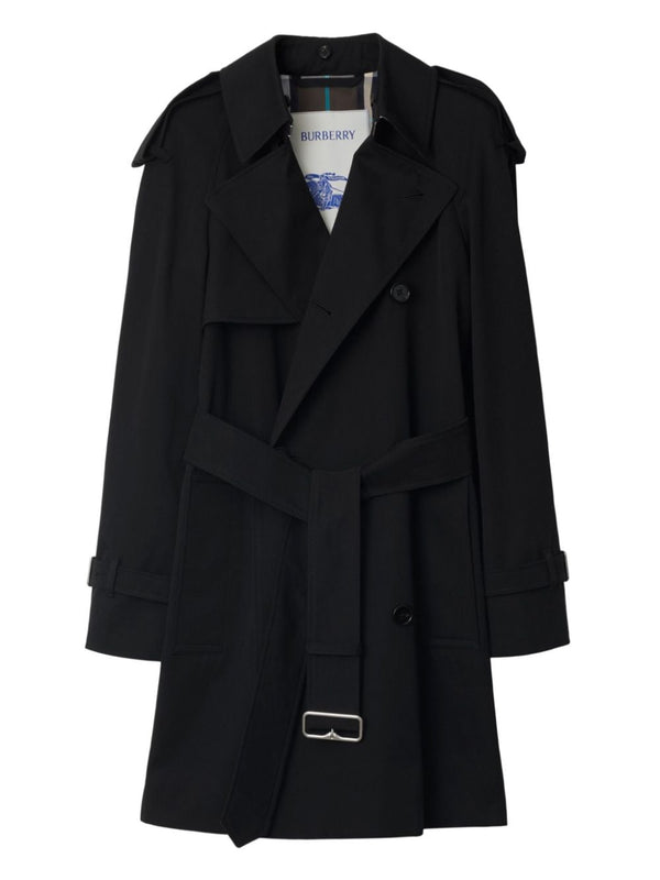 Burberry detachable-collar trench coat