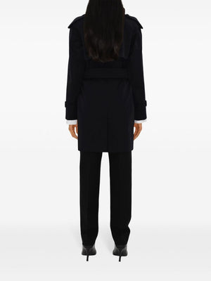 Burberry detachable-collar trench coat