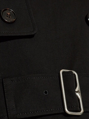 Burberry detachable-collar trench coat