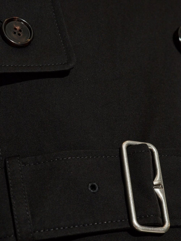 Burberry detachable-collar trench coat