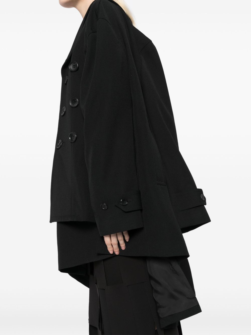 Comme Des Garcons كاملة بأكمام غير متماثلة