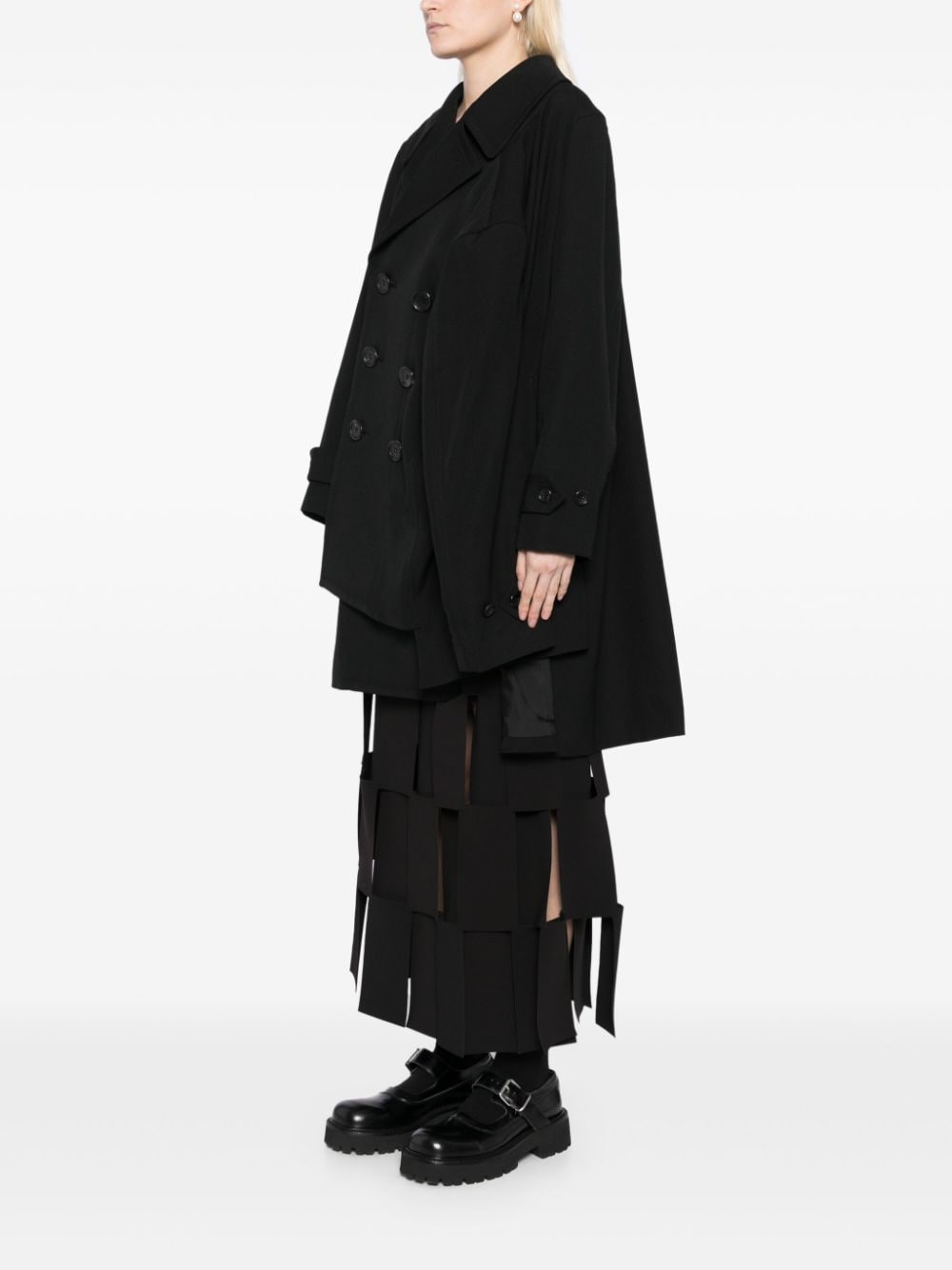 Comme Des Garcons كاملة بأكمام غير متماثلة