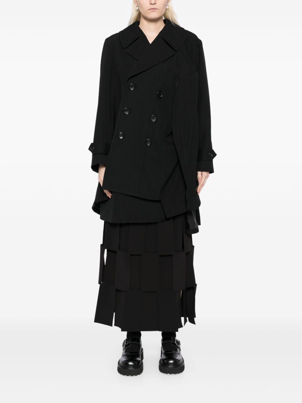 Comme Des Garcons كاملة بأكمام غير متماثلة