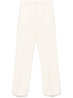 Alberto Biani Wool flared trousers
