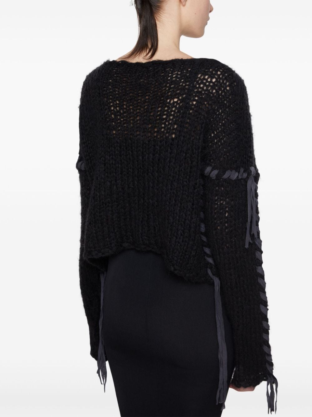 كنزات سوداء من Acne Studios
