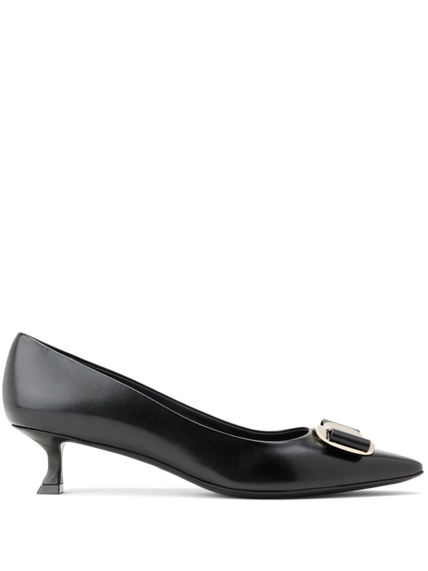 Ferragamo New Vara leather pumps
