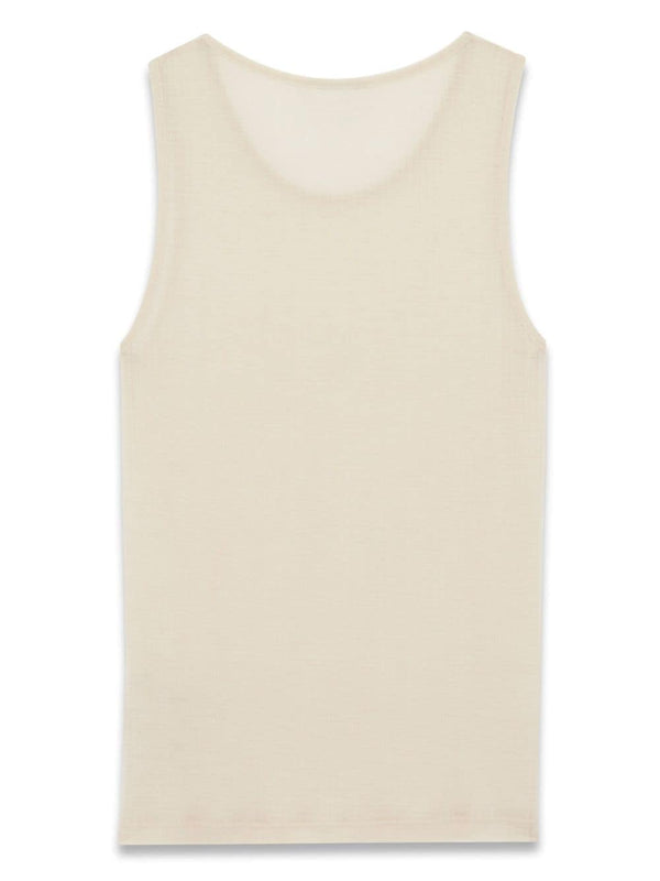 Saint Laurent Cassandre tank top