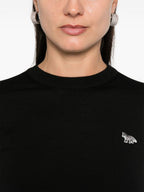 Maison Kitsuné Maison Kitsune Baby Fox-patch sweater