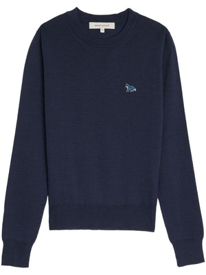 Maison Kitsuné Maison Kitsune W Baby Fox Patch Regular Jumper