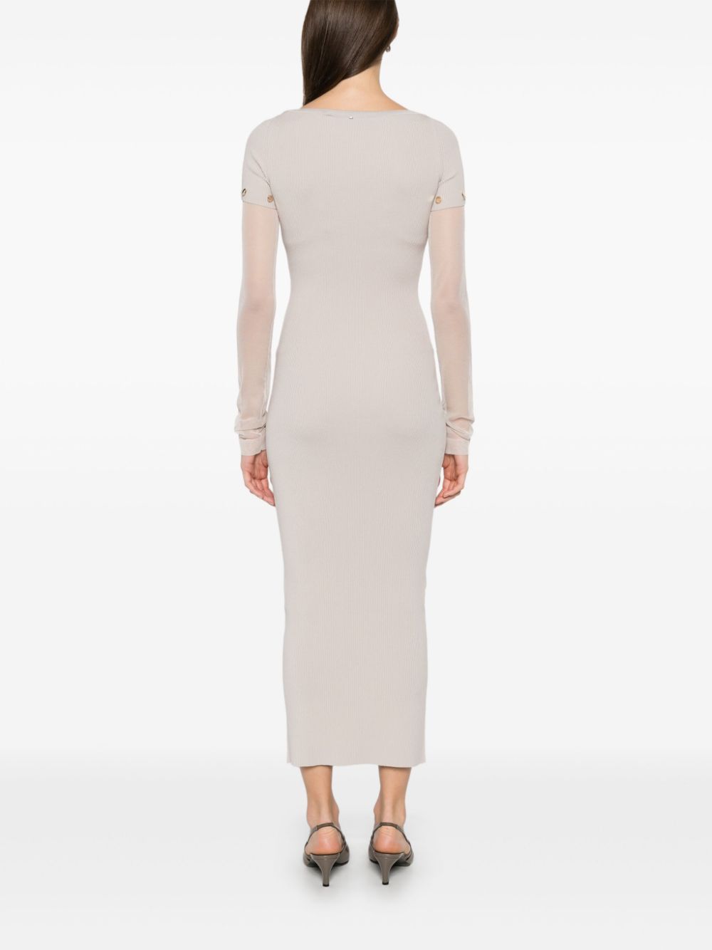 فساتين SPORTMAX PRE باللون الرمادي الداكن