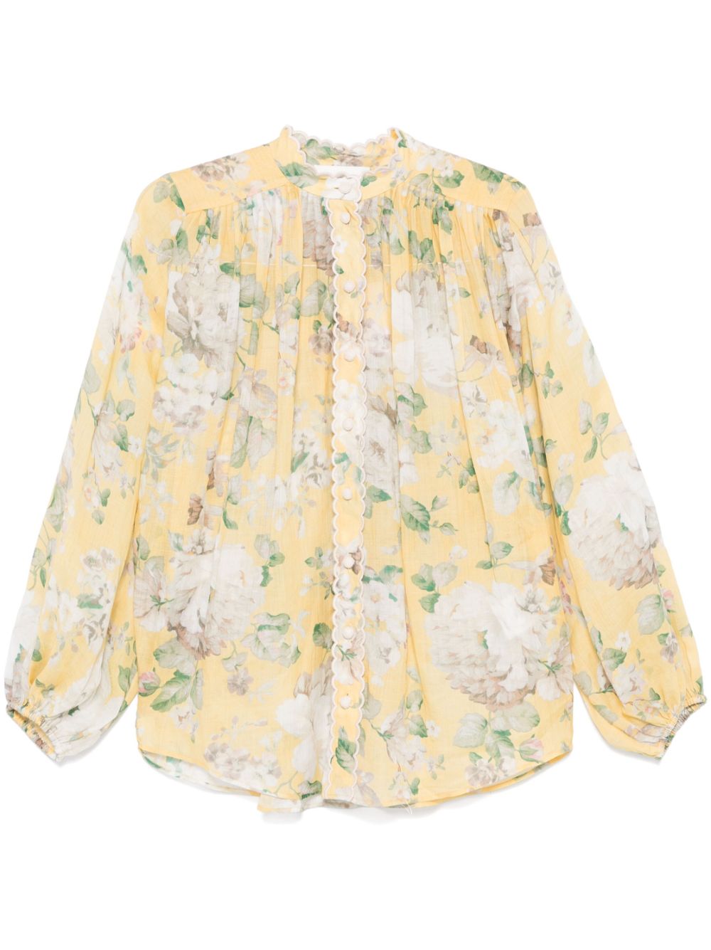 Zimmermann Acacia Scalloped Shirt