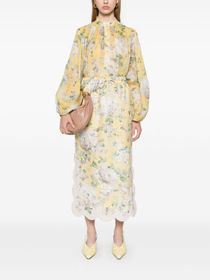 Zimmermann Acacia Scalloped Shirt