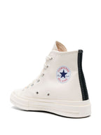 حذاء Comme Des Garcons x Converse الرياضي PLAY Chuck 70 "كريمي"