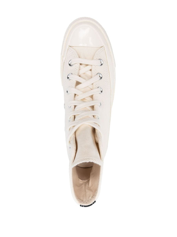Comme Des Garcons x Converse Sneakers PLAY Chuck 70 "Cream"