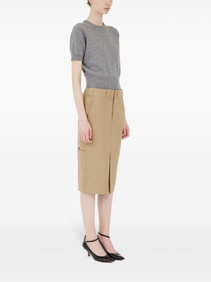 Maison Margiela High-rise midi skirt
