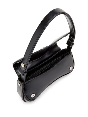 Diesel Play-Semi gloss leather shoulder bag