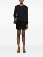 Tom Ford Silk and cotton mini skirt