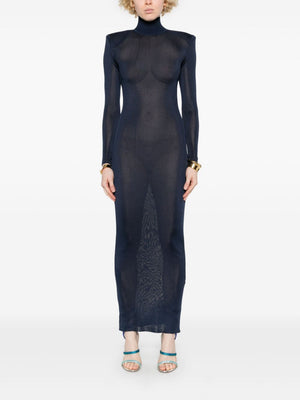 Self-Portrait knitted maxi dress