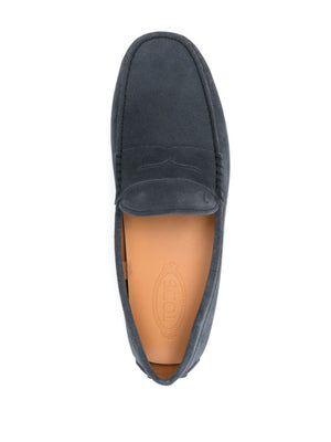 Tod's Gommino suede leather loafers