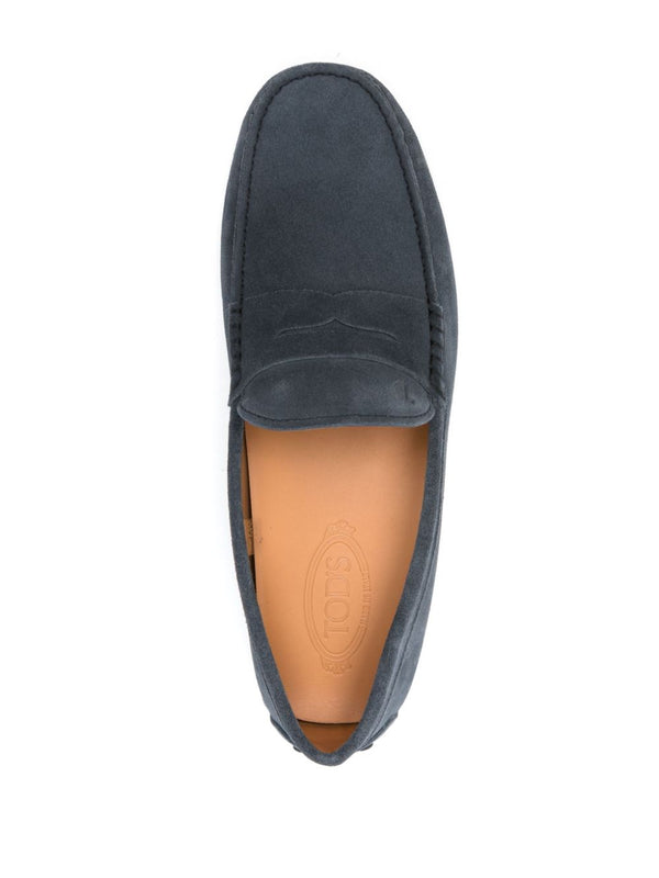 Tod's Gommino suede leather loafers