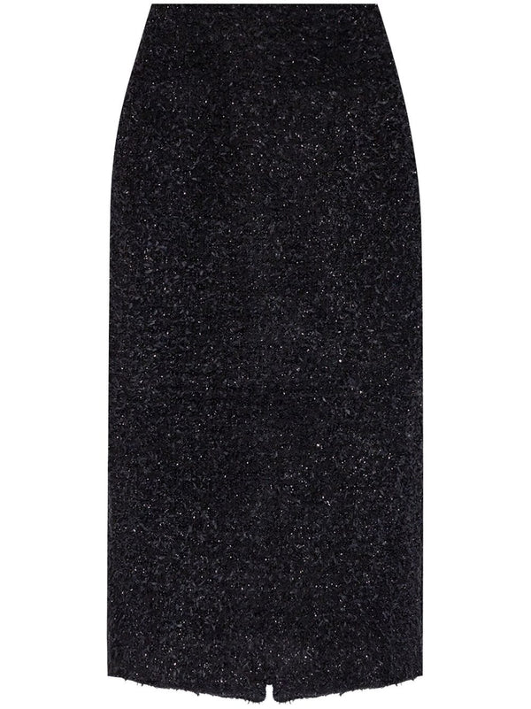 Balenciaga Tweed midi skirt
