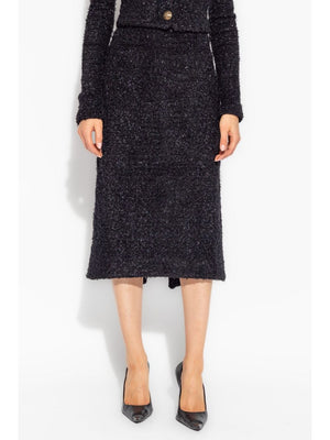Balenciaga Tweed midi skirt
