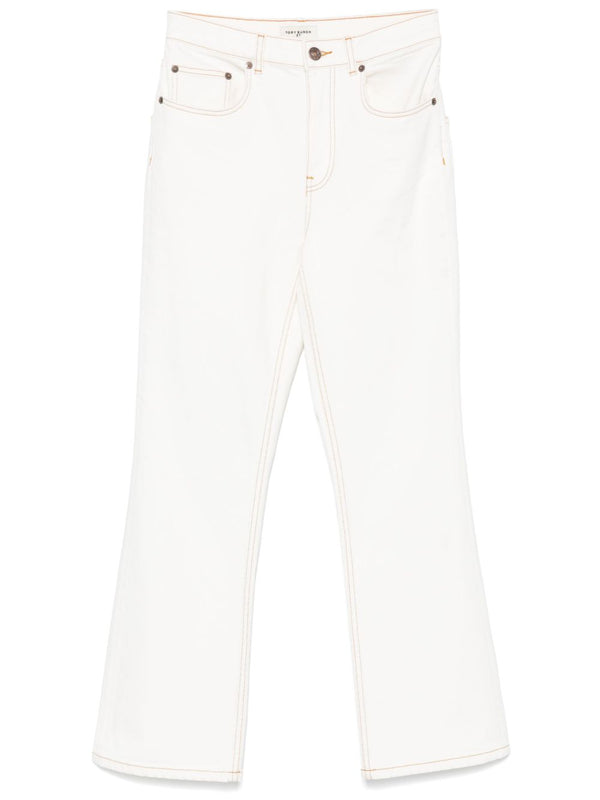 Tory Burch denim jeans - white