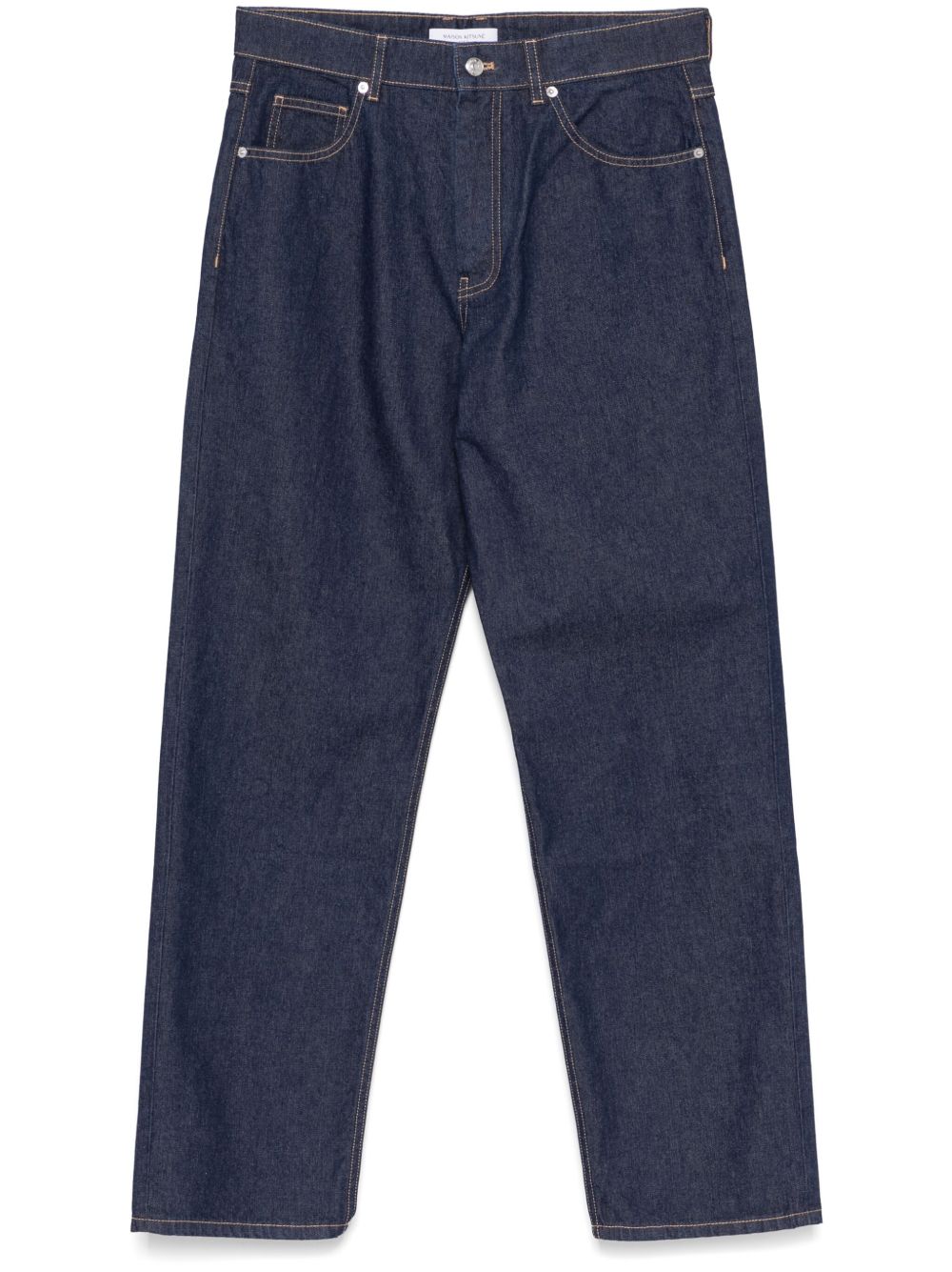 Maison Kitsuné Maison Kitsune Mid-Rise Straight Pants