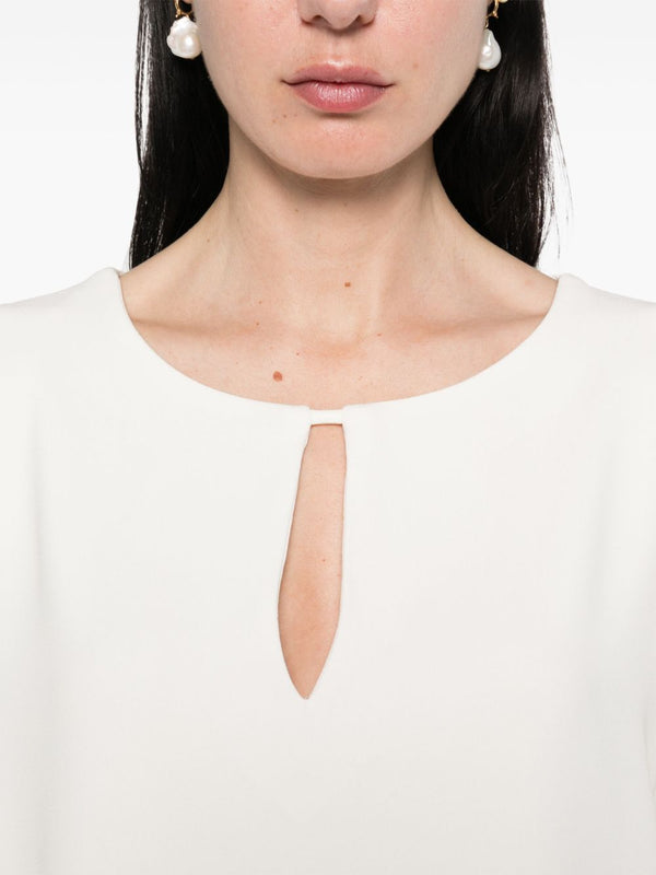 Alberto Biani Blouse with teardrop opening
