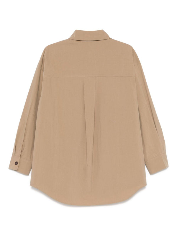 Parosh logo-embroidered shirt