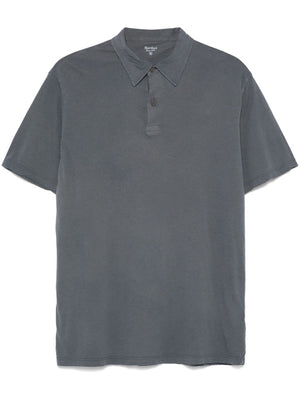 Hartford Light polo in Steel blue