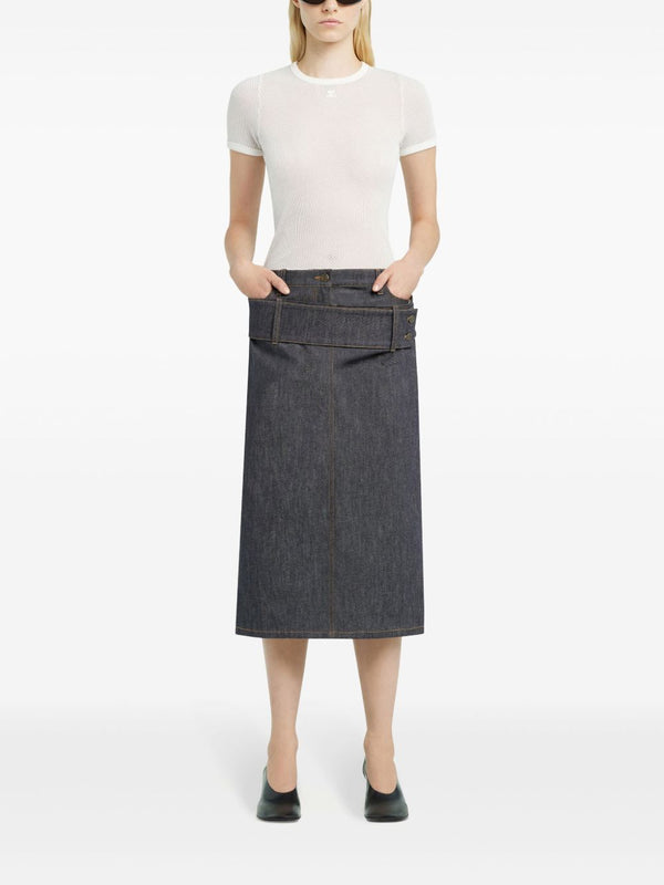 Courreges Pre Courrèges Mesh T-shirt